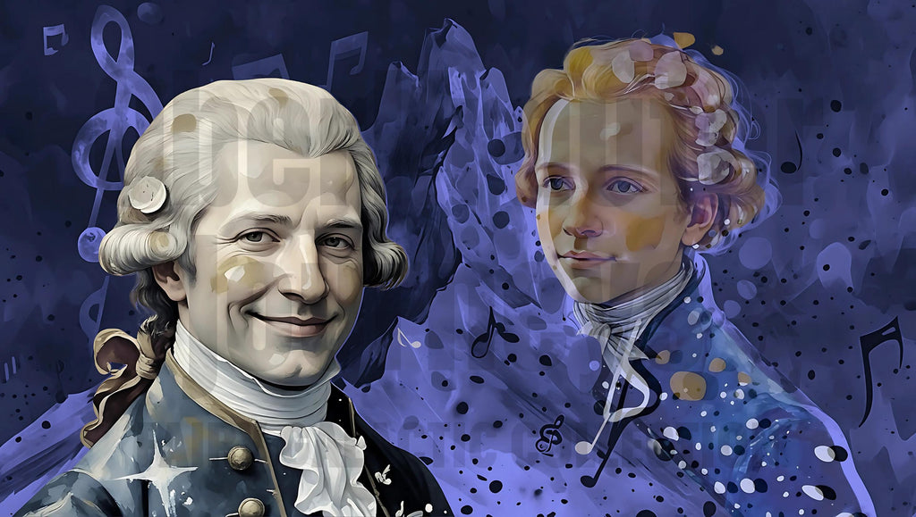 Fairy Galactic Mozart Weiße Keramiktasse mit Farbe an der Innenseite 11oz/325ml