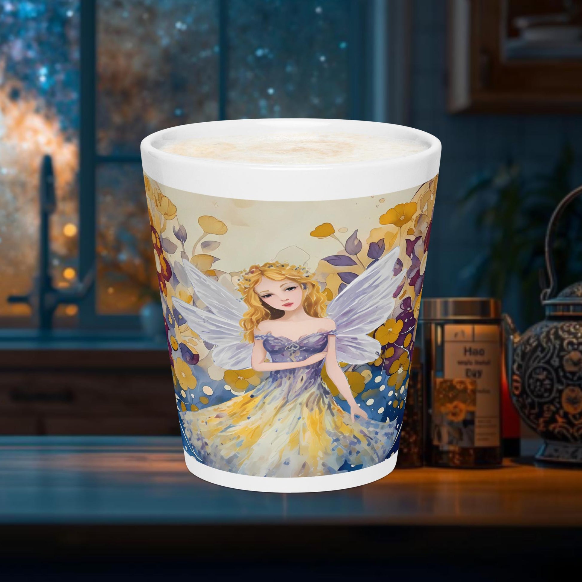 Fairy Galactic Fairy Milchkaffee Tasse 12oz/355ml