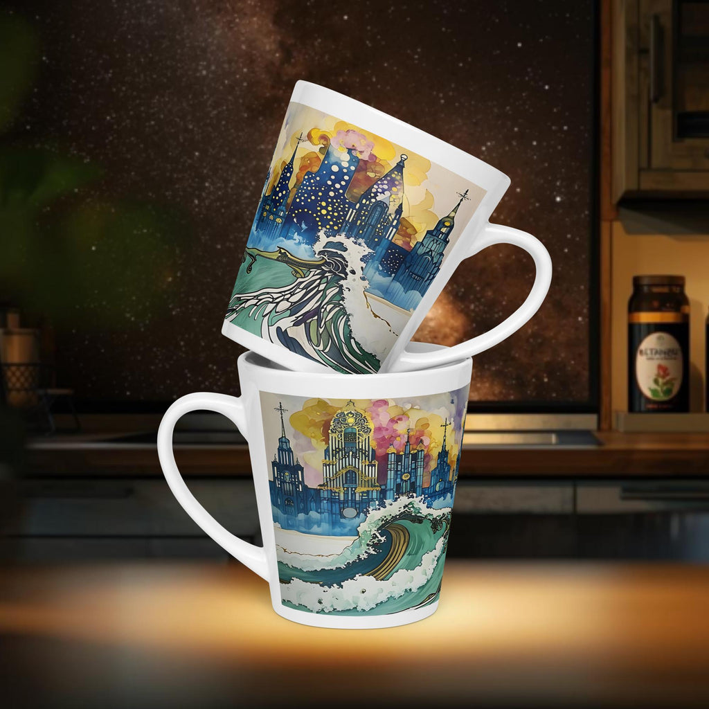 Fairy Galactic New New New York Milchkaffee Tasse 12oz/355ml