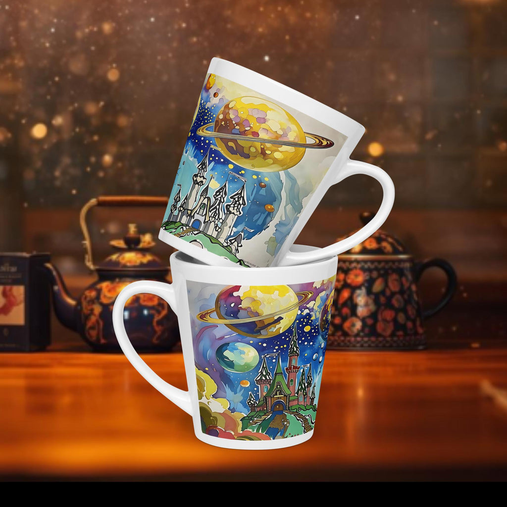 Fairy Galactic Social Planets Milchkaffee Tasse 12oz/355ml