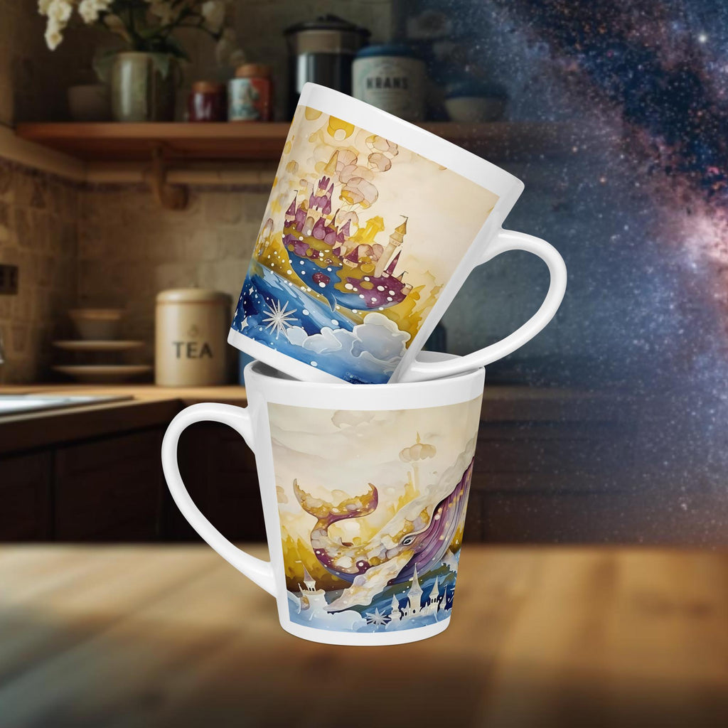 Fairy Galactic Whale´s Arrival Milchkaffee Tasse 12oz/355ml